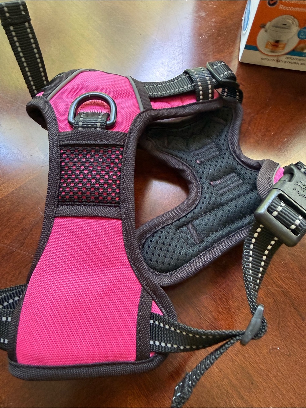 Pink Reflective Comfort Dog Harness - Picture 4 of 6